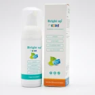 solid organic beauty zero waste baking soda intelligent foam teeth whitening pump toothpaste