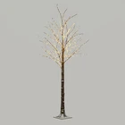 LED winter wonderland fairy snowy tree lighted snow tree