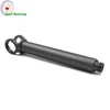china supplier cnc machining service custom design aluminum pipe black anodized bar