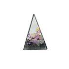 Christmas Valentine Gift Rose Preserved in Glass Dome Flower Craft Art