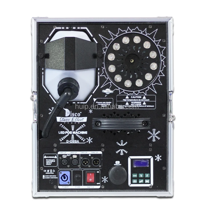 Hot Sale Stage Atmosphere Equipment 1500w up Shot Dmx Led Fog Machine Smoke Spray Fog Machine Fog Cannon Machine Night Club