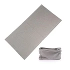 Manufacturer offers white plain seamless head wrap turban headwear sublimation