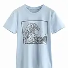 2019 Fashion Summer Sexy T Shirt Women Ladies Short Sleeve Dry Fit Print Neck Shirts