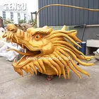 Handmade Waterproof 3D Animatronic Chinese Dragon Head