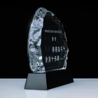 Iceberg Award Trophy Plaque Crystal Iceberg Plaque / Award / Trophy For Souvenir