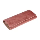 Mini portable velvet jewellery pouch travel organizer fancy luxury leather jewelry case roll up bag