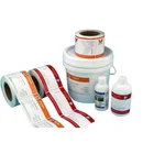 Custom Roll Labels Adhesive Sticker For Plastic Barrel