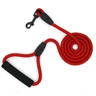 Nylon Dog Rope Leash, Wholesale Dog Leash Reflective, Dog Lead With Carabiner