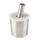 Mortar and Pestle Set Molcajete Grinder Silicone Anti-slip Protector And Stainless Steel Spoon Scraper
