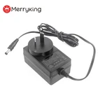 Merryking OEM EU UK US AU plug ac dc adapter 36w 12v 3a power supply for cctv security camera/led