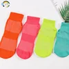 New fluorescent unisex trampoline socks PVC environmental protection plastic anti slip thickening yoga socks