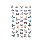 Nail Stickers Sticker Hot Sale Wholesale Butterfly Nail Polish Stickers 7 Design Nail Art Sticker