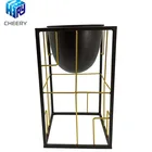 Flower Pot Wholesale Price Tall Decorative Indoor Garden Metal Planter Flower Pot In China