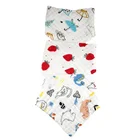 Washable soft adjustable baby feeding bib organic baby bibs cotton