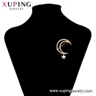 Brooches Stone Glass Brooch Stone Brooches 253 Xuping Stone Brooches Of Star And Moon Jewelry Sold Well In South America