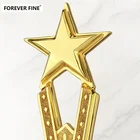 Custom Crystal Custom Metal Crystal Trophy Company Awards Trophy Five-pointed Star Trophy
