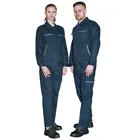 Unique layout design convenient zipper work uniform