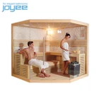 JOYEE Factory direct ozone 2-4 people sauna steam room outdoor infrared with cheap price with jacuzzi function
