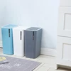Small Push Dustbin Trash Can Wastebasket Garbage Bin for Bathroom And Kitchen