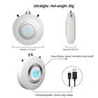 USB Portable Wearable Air Purifier, Personal Mini Air Necklace Negative Ion Air Freshener no Noise for Adults Kids