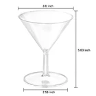 Hot Selling Reusable Clear Plastic Matini Cups