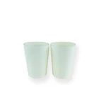 factory custom natural white Accessories resin cup bathroom toothbrush tumbler holder