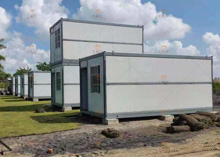 Foldable container house case
