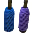 Glass Foam Net For Bottles Flexible Glass Bottle Protection Foam Packaging Net For Display Or Transportation