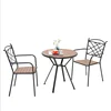hot Dining Room Furniture classic patio sets outdoor garden furniture malaysian wood dining table sets with metal legs