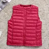 Eco-friendly colorful women sleeveless slimming fur vest