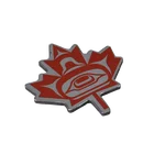 Custom Personalized Leaf Pattern Metal Refrigerator Magnet for Fridge Decor