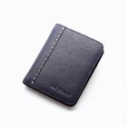 best brand unisex vintage famous top real leather wallet oem man pure cow slim wallet for men leather oem custom logo