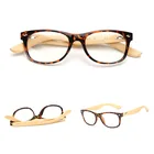 DLK1525 Wholesale Classic Wood Temples Brand New Wood Bamboo Sunglasses for Products