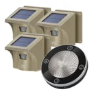 Popular Expandable Home Security Wireless Driveway Alarm System PIR Motion Sensor Outdoor - 1 receiver and 3 sensors