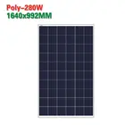 Good quality poly crystalline solar panel 250w 260w 270w 275w 280W 5BB Poly 60 Cells Pv module