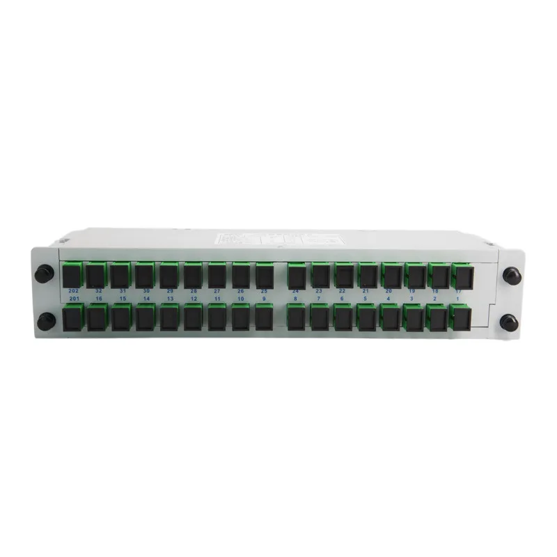 Gpon Sc Apc Coupler Cassette Plc Splitter Lgx Box X Plc Fiber