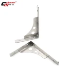 Heavy Duty Decorative Stainless Steel Corner Bracket Shelf Bracket