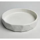Pizza Cakes Dessert Plate Ceramic Weddings White Porcelain Plate Dishes