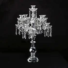 Crystal Candle Holder for Wedding and Home Decoration Crystal Tealight Candlestick