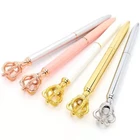 Top Luxury Office & School Pen Metal Crown Ballpoint Pen For Gift