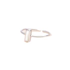 Engagement Silver Rings Resizable Sterling Silver Rings Gem Stone Beads