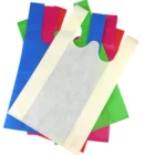 Vest nonwoven bag cheap non woven bag/nonwoven gift bag vest bag/ Customize PP non woven tnt bags