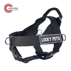 Guide service no pull front clip dog harness with handle
