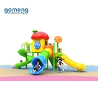 Funny plastic colorful high quality commercial kids games outdoor playground