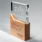 Award Wood Personalized Crystal Award Wood Trophy Wholesale