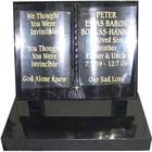 Best prices sample design headstone black granite tombstones and monuments