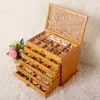 Real Wood/Wooden vintage Jewelry Box Case orgaizer
