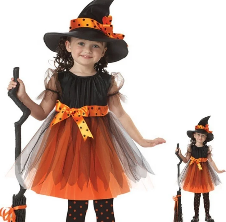 2020 Хэллоуин партия эльф талисман Косплей девочки дети платье костюм