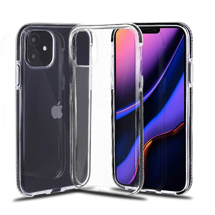 Customized logo transparent tpu eco friendly phone case for iPhone 11 Pro Max