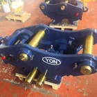 Efficient Operating EX50UR Excavator Mounted Hydraulic Quick Hitch For Fast Exchange